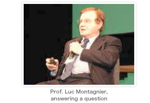 Prof. Luc Montagnier, answering a question